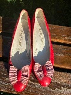 Bally Damesschoenen Maat 37,5 Rood, Kleding | Dames, Schoenen, Ophalen, Ballerina's, Zo goed als nieuw, Bally