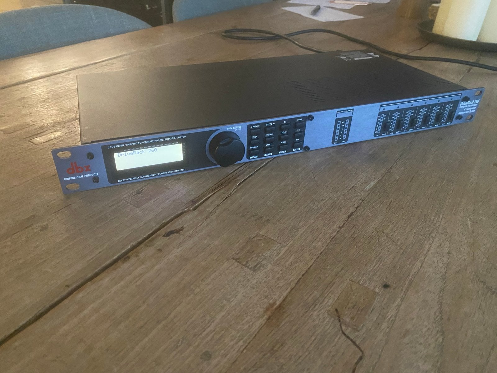 DBX DriveRack 260 Complete Equalization & Loudspeaker, Ophalen of Verzenden, Zo goed als nieuw, Dbx, Nvt