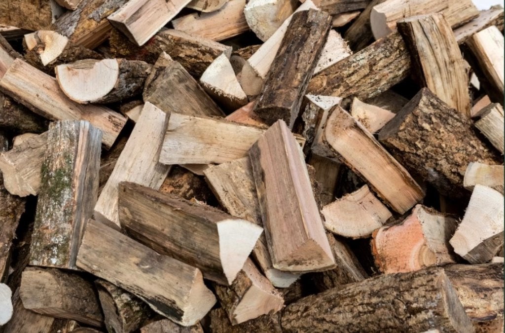 Droog haardhout – mix | €110 per SRM, Tuin en Terras, Haardhout, 6 m³ of meer, Ophalen of Verzenden, Overige houtsoorten, Blokken
