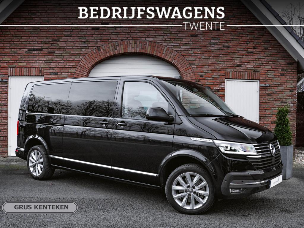 Volkswagen Caravelle T6.1 2.0 TDI 204 PK DSG L2H1 A-KLEP FUL, Stof, Gebruikt, 4 cilinders, Volkswagen