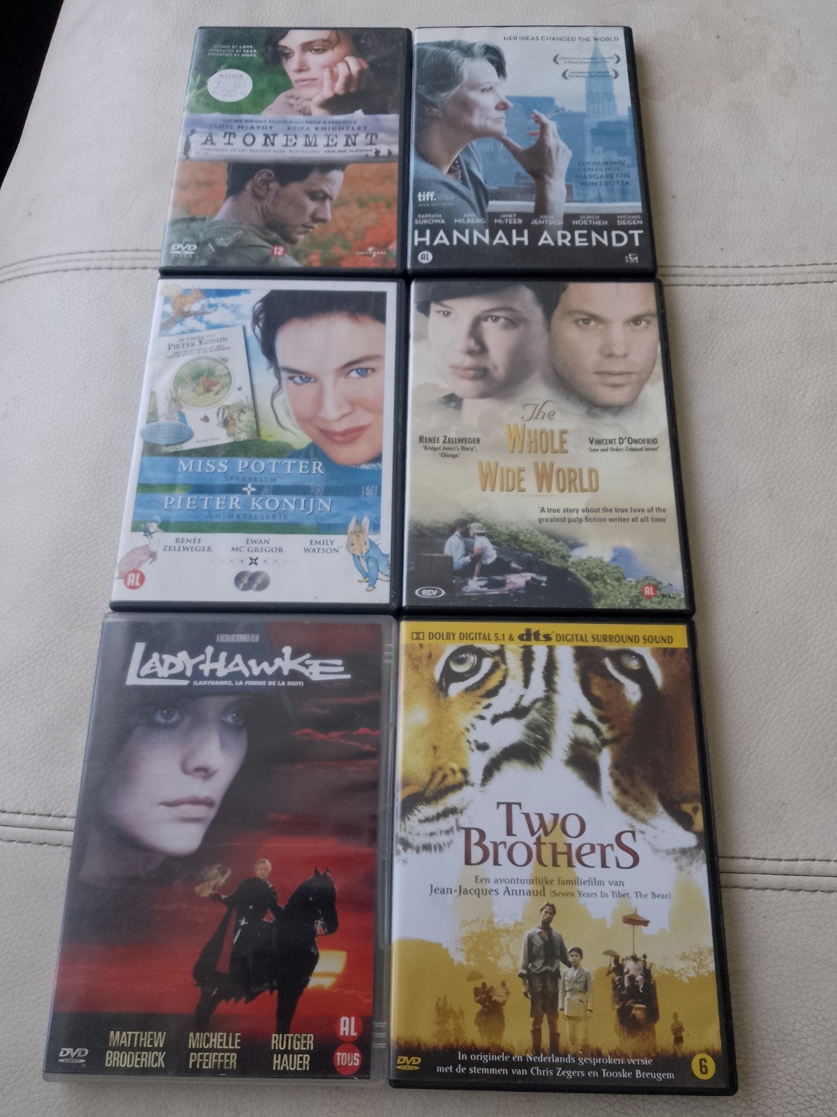 Mooie films € 0,50 per stuk, Gebruikt, Overige genres, Nederlands, Ophalen of Verzenden