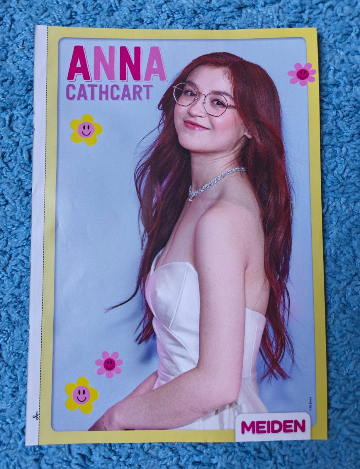 Anna Cathcart poster meiden magazine, Rechthoekig Staand, A4 of kleiner, Nieuw, Ophalen of Verzenden