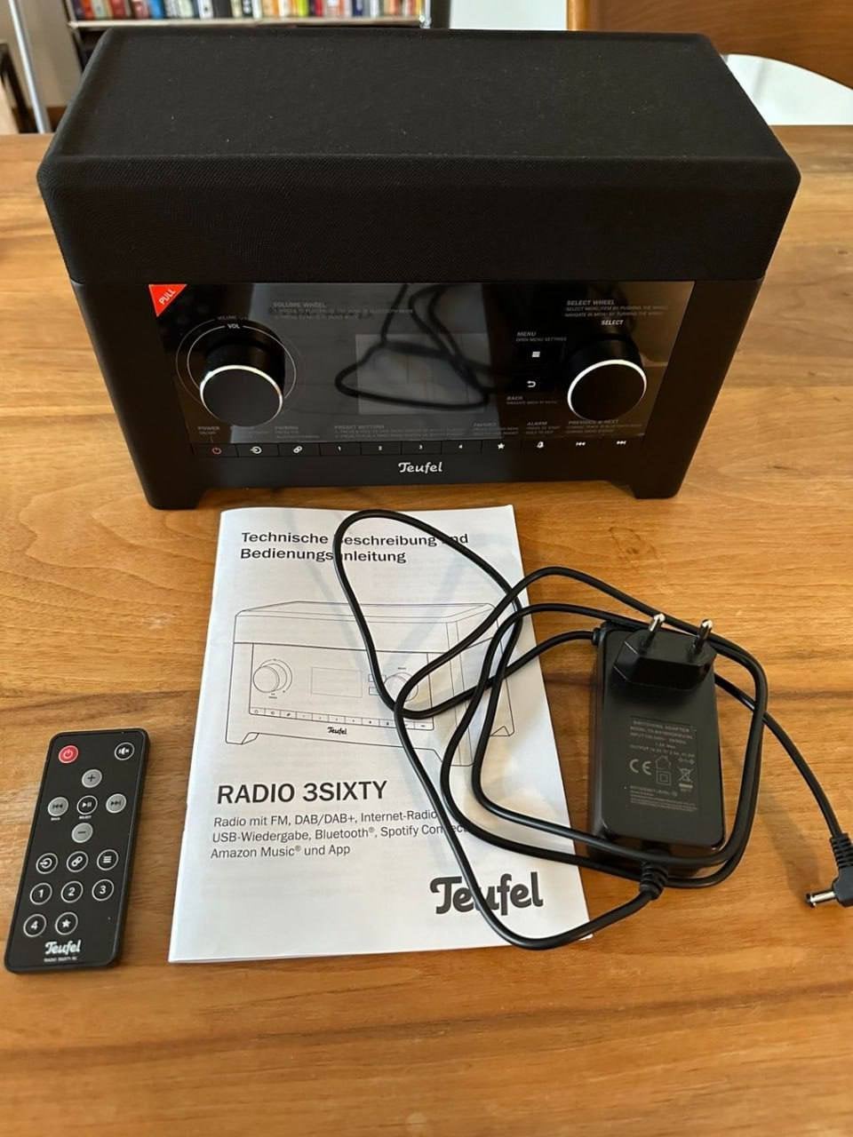 Teufel 3sixty – DAB+, internetradio, Bluetooth speaker