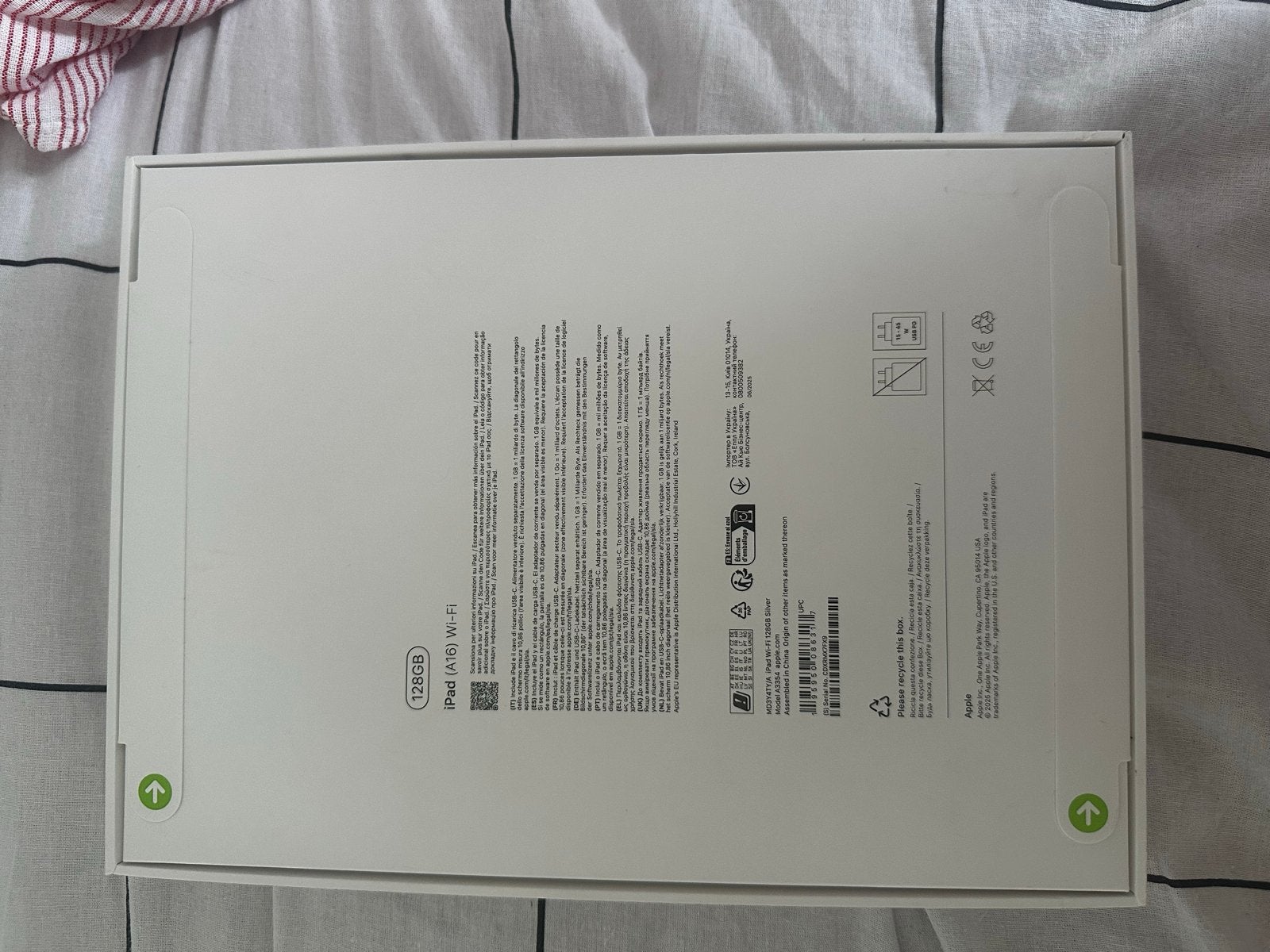 Nieuwe Apple iPad A16 128GB Wi-Fi, Computers en Software, Apple iPads, Apple iPad, Nieuw, 128 GB, Wi-Fi