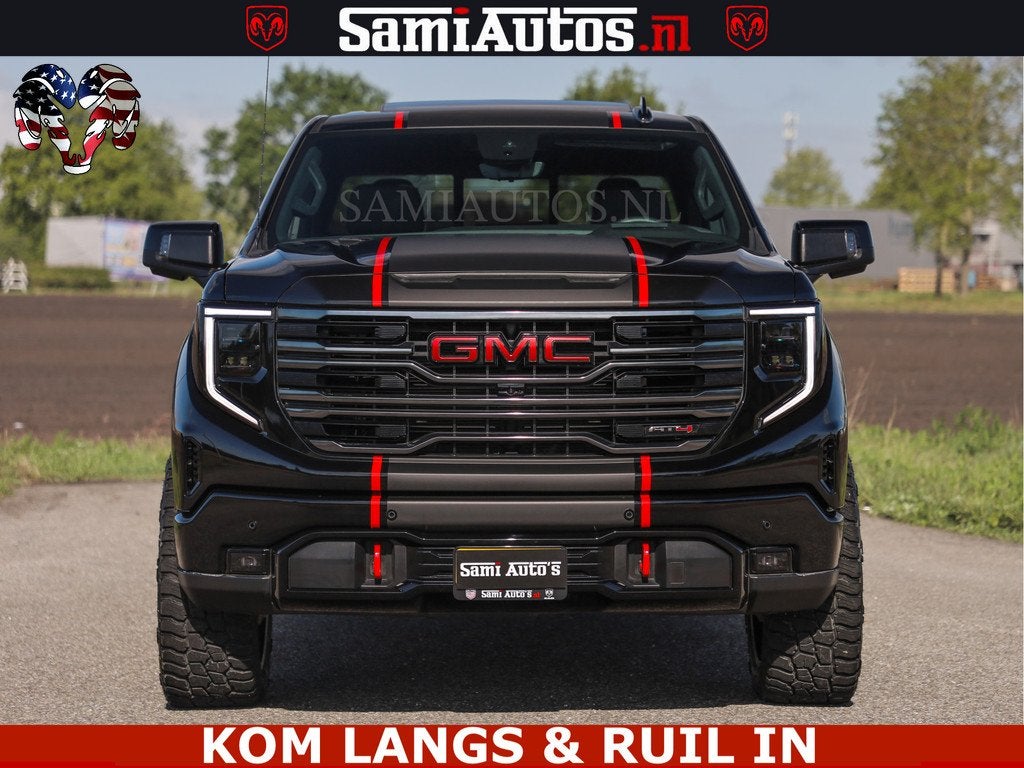 GMC Sierra AT4 6.2 V8 4X4 | VIRTUAL COCKPIT | LPG | HUD | BO, Auto's, Automaat, Gebruikt, Met garantie (alle), Leder