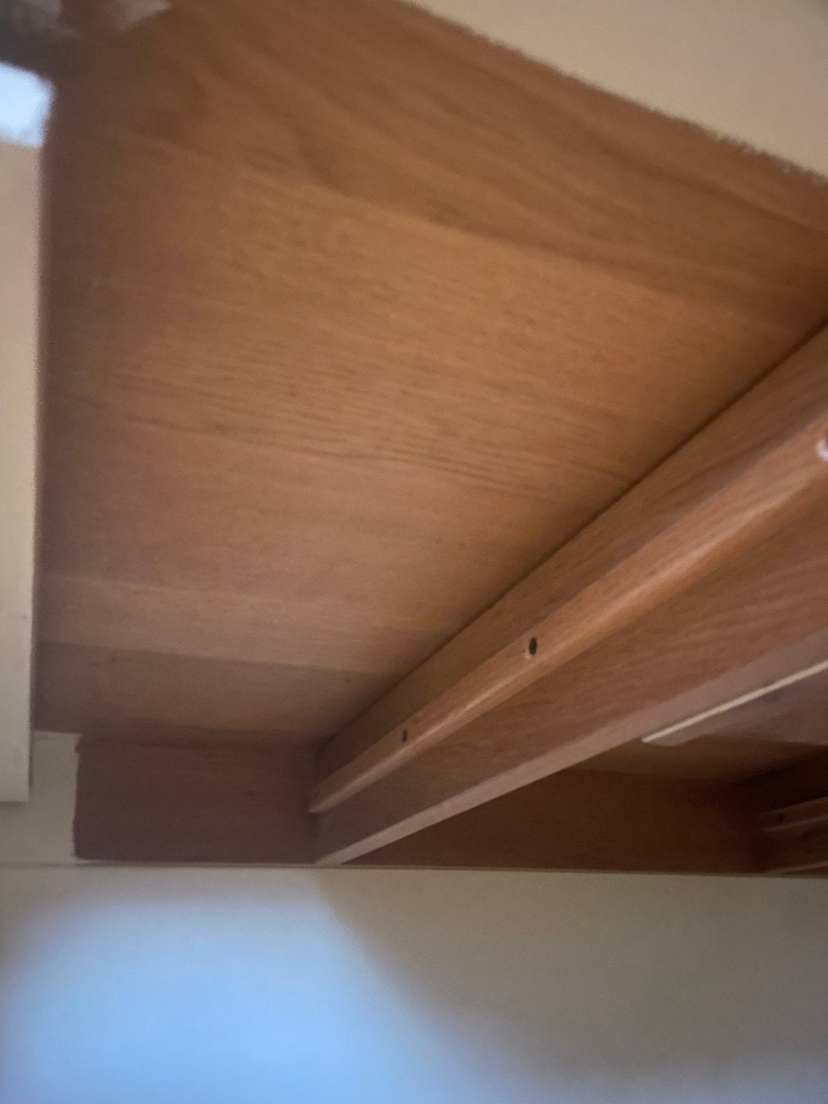 Commode eikenhout/wit geschilderd, Ophalen, Gebruikt, 50 tot 70 cm, 100 cm of meer