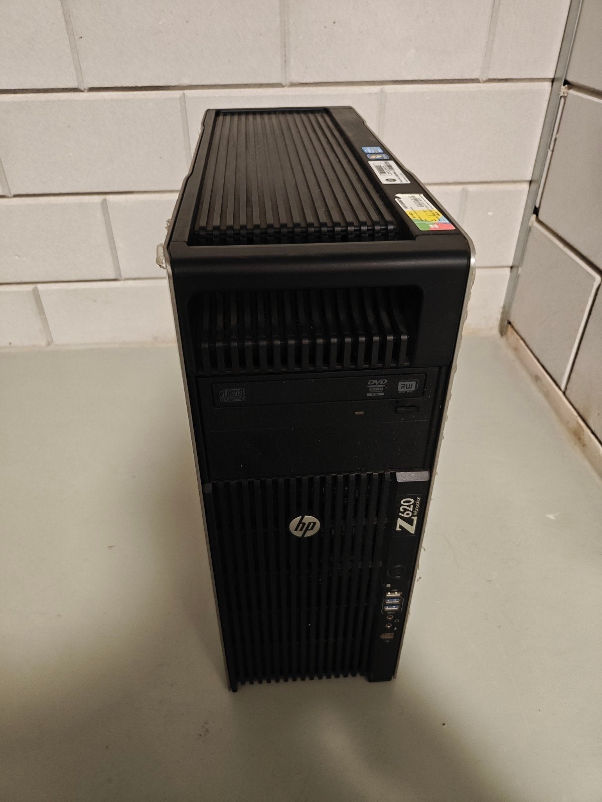 HP Workstation Z620 - Krachtige Xeon CPU's, Quadro 410,, Computers en Software, Ophalen, Gebruikt, 480GB SSD, HP