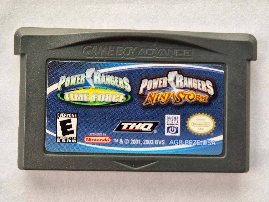 POWER RANGERS time force POWER RANGERS ninja storm, Gebruikt, 1 speler, Racen en Vliegen, Ophalen of Verzenden