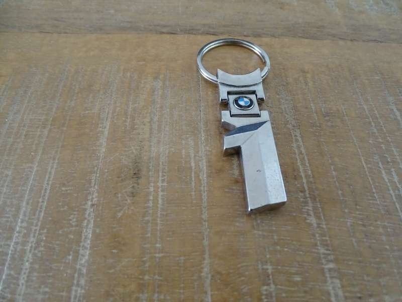 BMW 1 Serie - Sleutelhanger - Metaal - Origineel BMW, Verzenden, Gebruikt, Auto's
