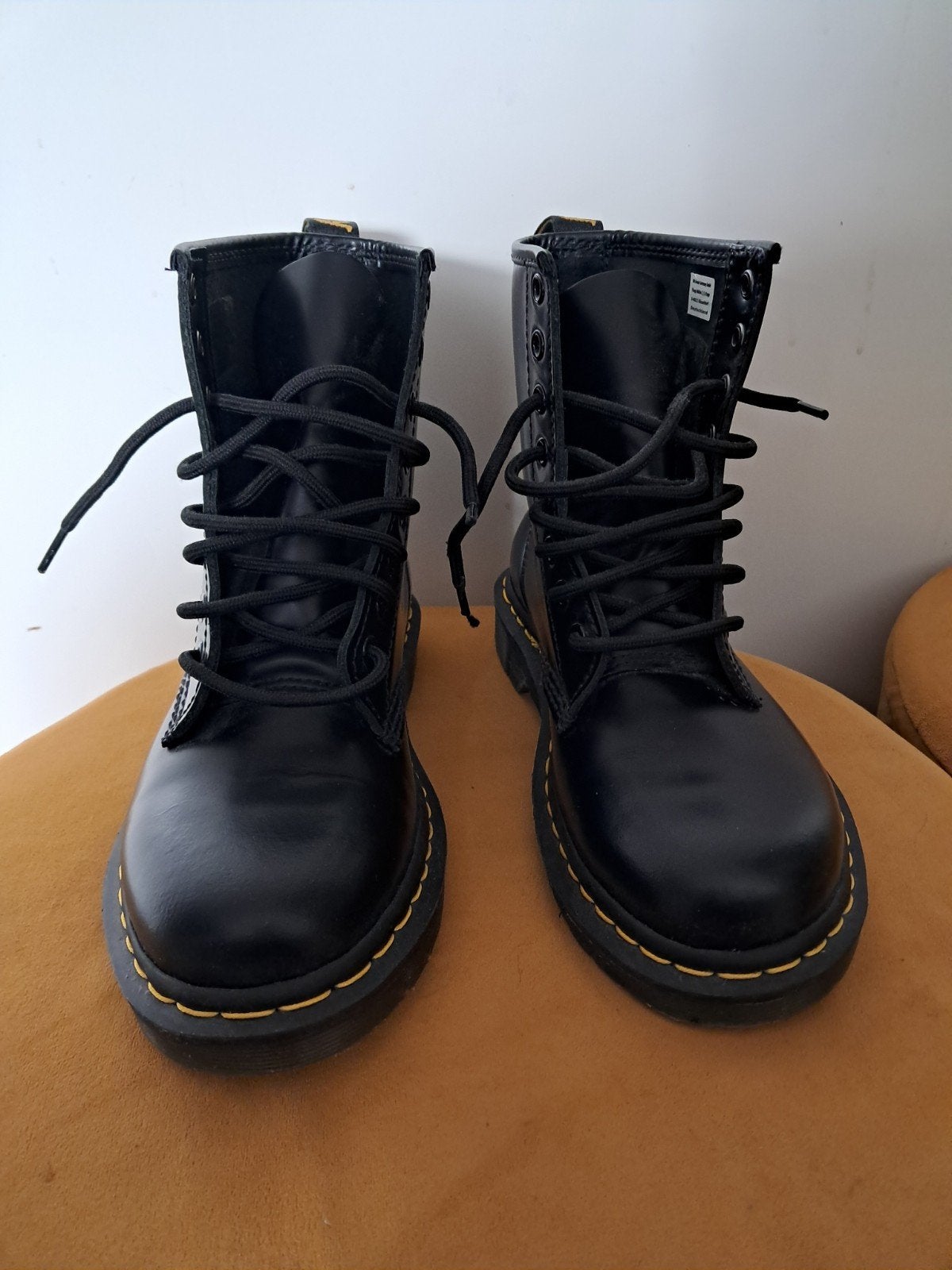 Dr. Martens airwair boots zwart maat: 37 leer, Kleding | Dames, Zwart, Lage of Enkellaarzen, Ophalen of Verzenden, Dr. Martens