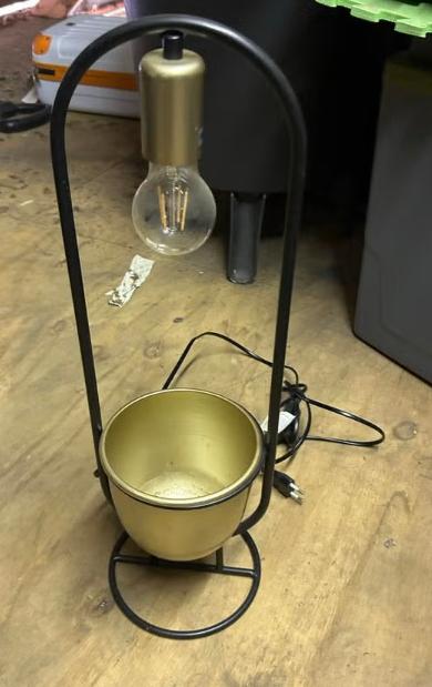 4 Bloempotten met geïntegreerde lampen, Ophalen, Gebruikt, Rond, Minder dan 25 cm