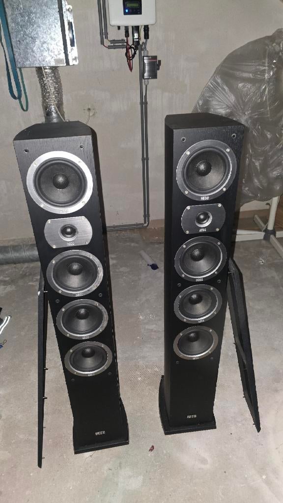 Speakers HECO Victa 601 Vloerstaande Luidsprekers - Zwart