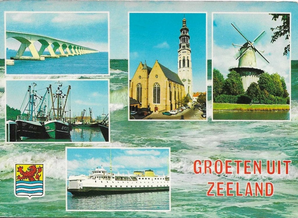 Zeeland- -5-luik., Ophalen of Verzenden, 1980 tot heden, Gelopen, Zeeland