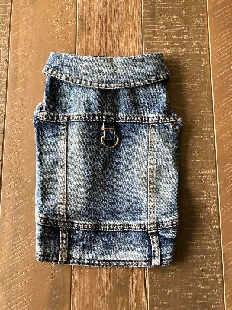 NIEUW! Super gaaf hondenjas spijker jasje jeans jasje, Ophalen of Verzenden, Nieuw, Hondenjas