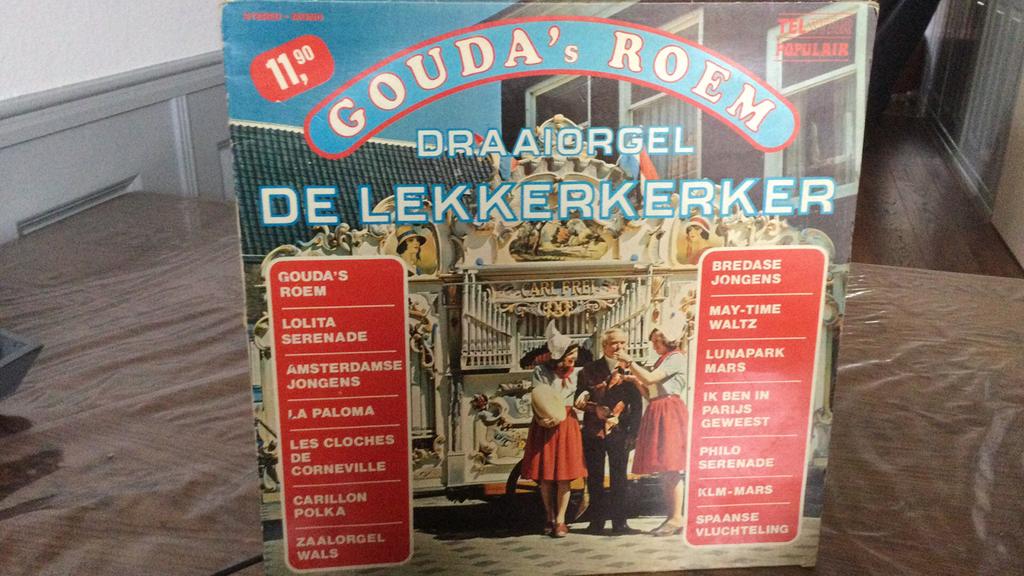 Draaiorgel De Lekkerkerker Telstar Lp, Ophalen of Verzenden, Gebruikt, Overige formaten, Nederlandstalig