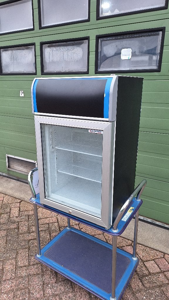 Tafelmodel vriezer, Coolpoint, verkoopvriezer Horeca, Gebruikt, 100 tot 150 liter, 45 tot 60 cm, Industriepark 2a 9351PA Leek