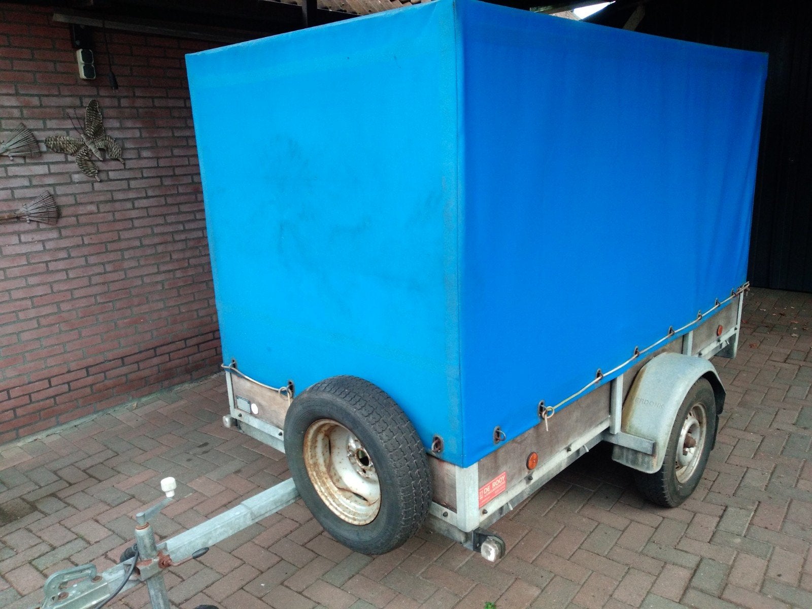 Te koop verdonk huif aanhangwagen., Ophalen, Gebruikt, Overige typen