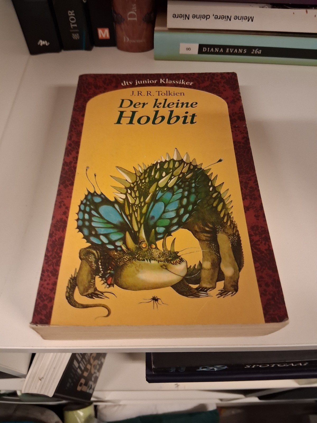 J.R.R. Tolkien - Der kleine Hobbit (Duits), Ophalen of Verzenden, Gelezen, J.R.R. Tolkien