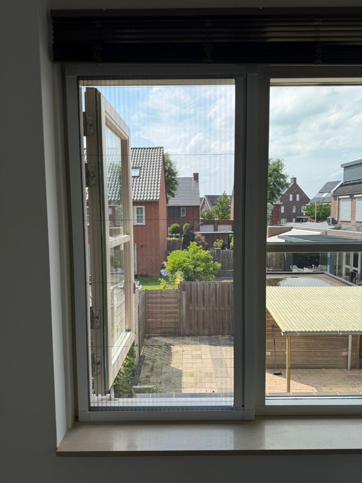 4x raam horren, Ophalen, Kunststof, Overige typen, Minder dan 200 cm