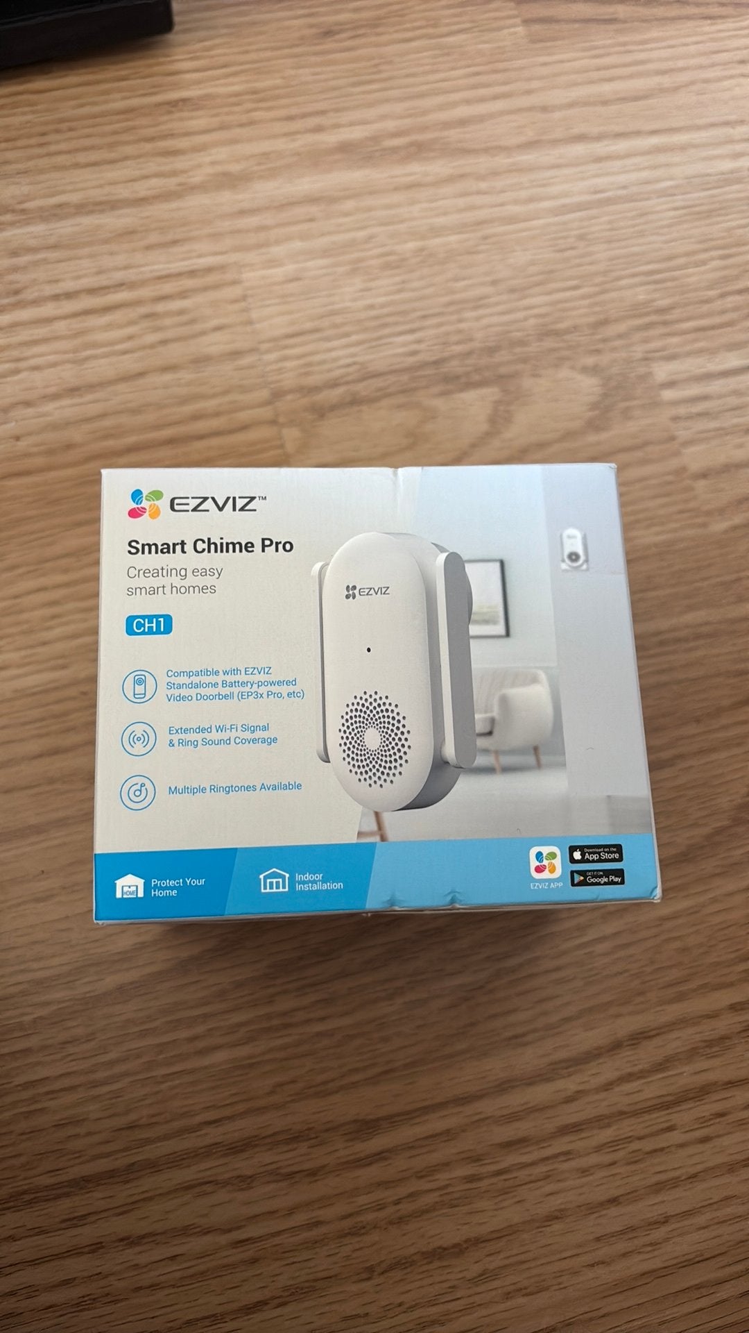 Ezviz smart chime voor deurbelcam, Huis en Inrichting, Deurbellen, Ophalen, Nieuw