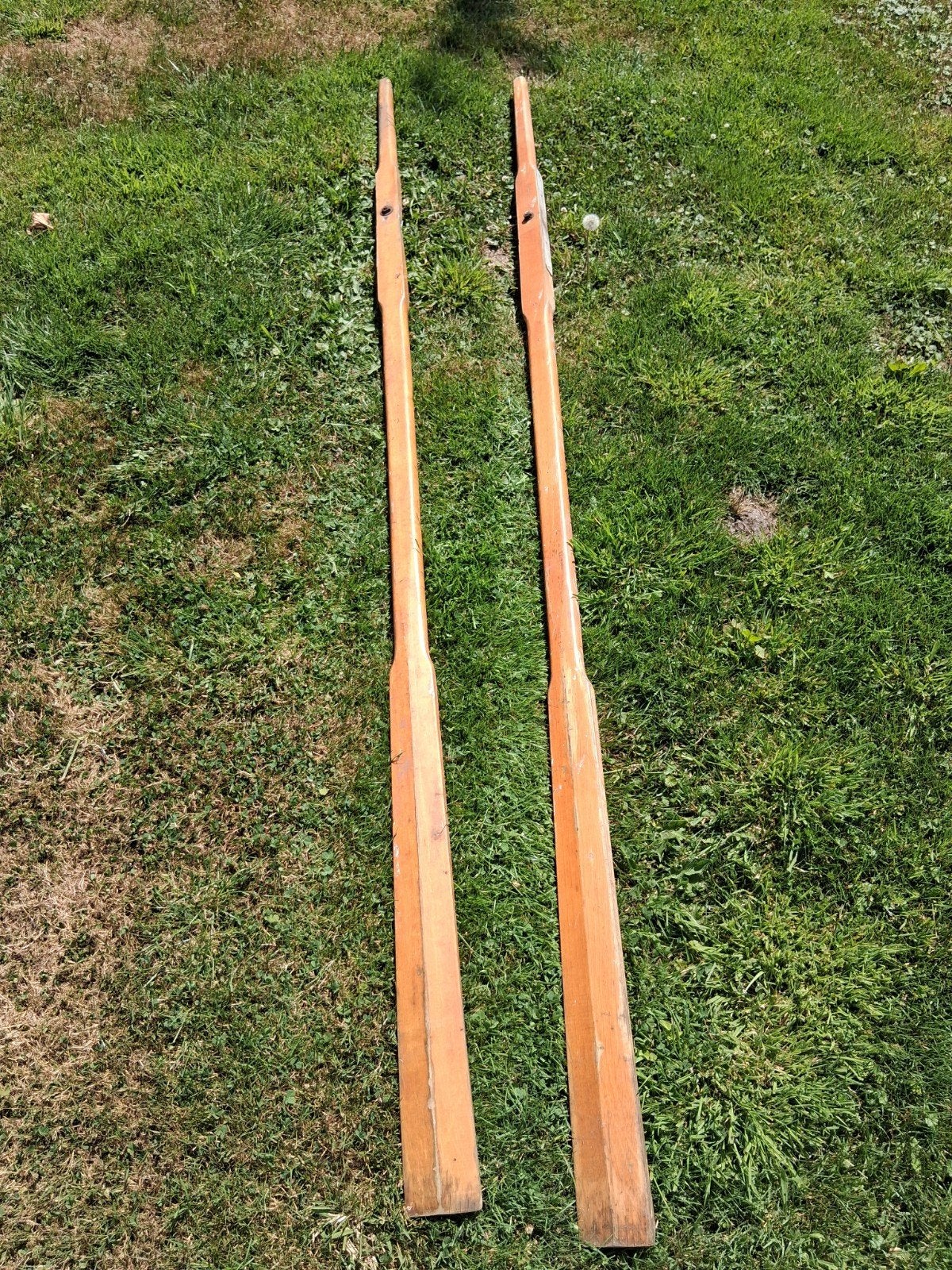 Houten roeispanen - Set van 2, Ophalen, Gebruikt