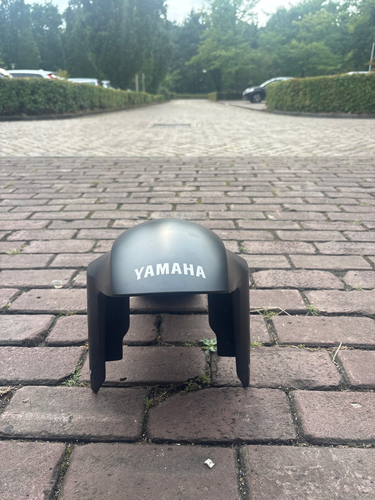 Yamaha voorspatbord mt07 2026- Kleine scheur door schijfslot, Ophalen, Gebruikt