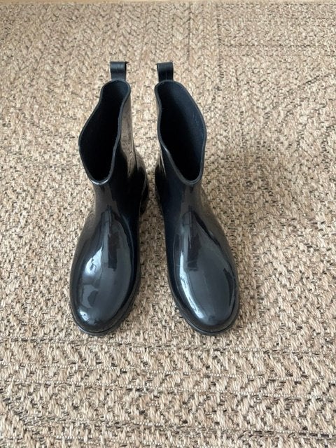 Made in Italy korte regenlaarzen maat 40, Made in Italy, Verzenden, Zwart, Regenlaarzen