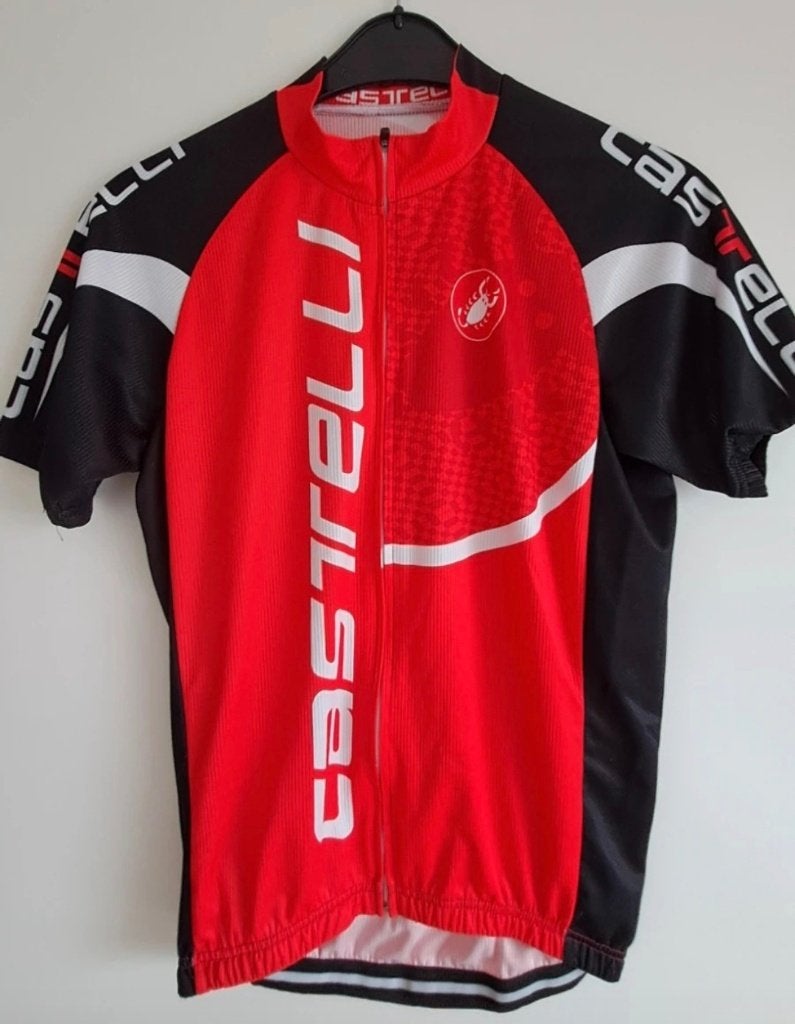 Castelli shirt maat L, Fietsen en Brommers, Castelli, Verzenden, Dames, Zo goed als nieuw