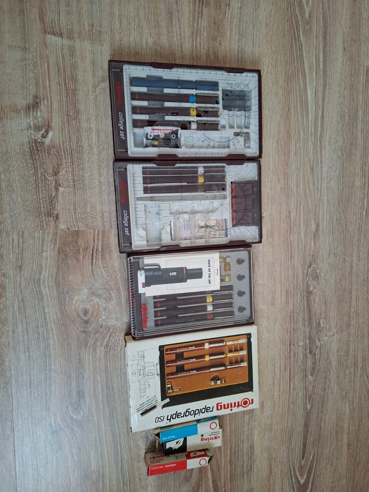 Tk diverse Rotring tekenset., Ophalen, Gebruikt, Overige typen