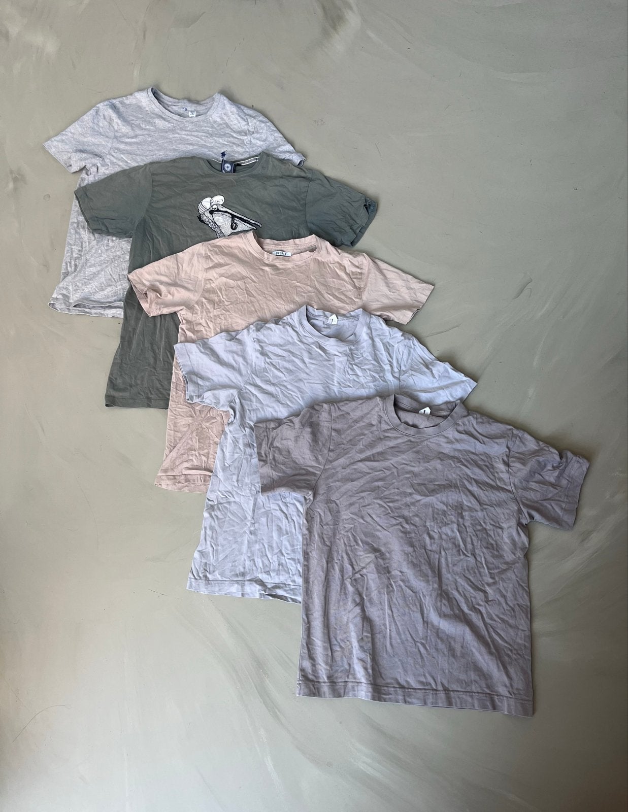 5 T-shirts Maat S - Verschillende Merken Lichte Tinten, Ophalen of Verzenden, Gedragen, Maat 46 (S) of kleiner