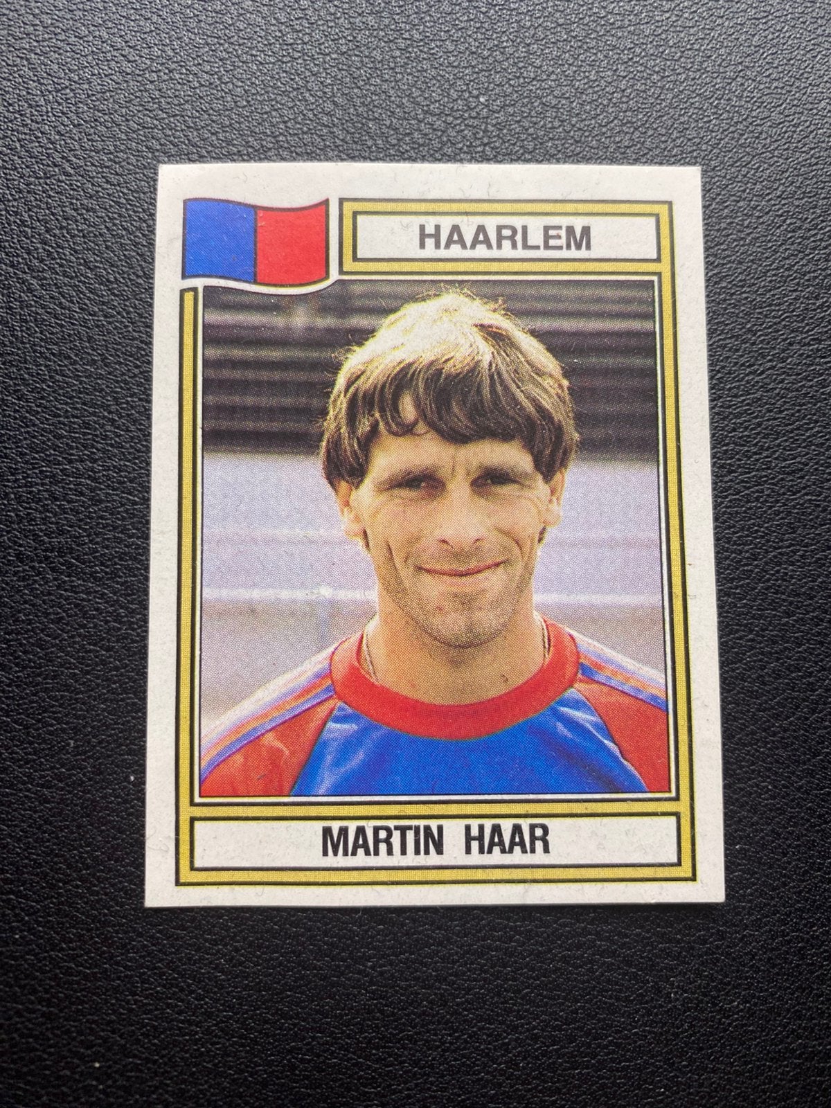 Martin Haar - Haarlem - Panini Voetbal 83, Verzamelen, Sportartikelen en Voetbal, Ophalen of Verzenden, Zo goed als nieuw, Ajax
