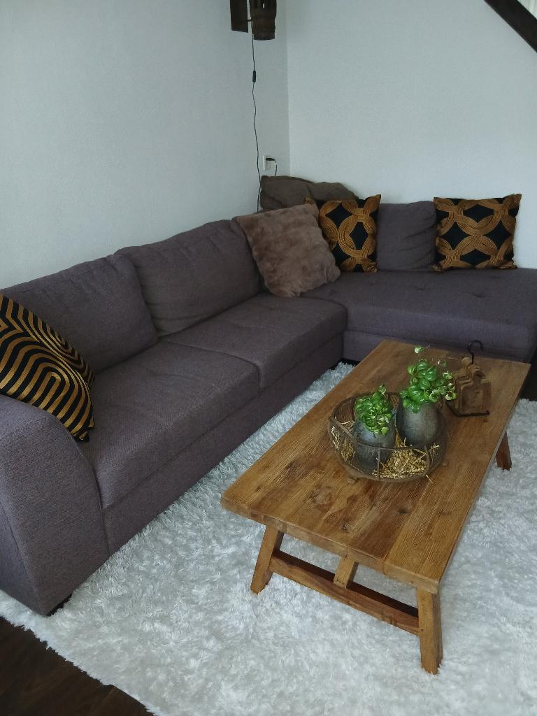 Hoekbank, Huis en Inrichting, Ophalen, 250 tot 300 cm, Gebruikt, Hoekbank