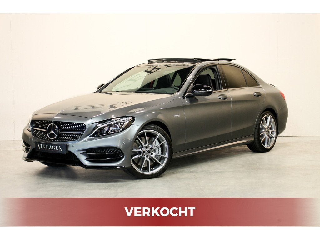 Mercedes-Benz C-Klasse AMG 43 4MATIC Kuipstoelen Burmester H, Auto's, Mercedes-Benz, Bedrijf, Te koop, C-Klasse, 4x4, ABS, Adaptive Cruise Control