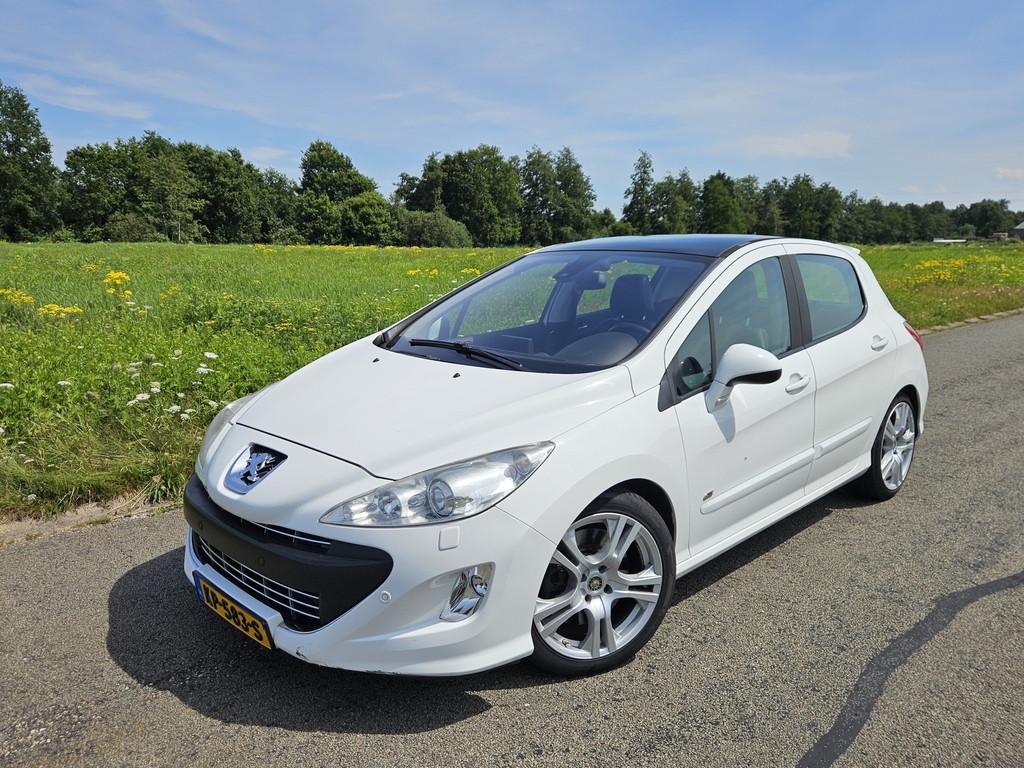 Peugeot 308 1.6 THP GTi (bj 2010), Auto's, Voorwielaandrijving, Gebruikt, 4 cilinders, Wit