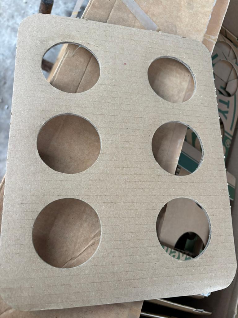 Kartonnen trays voor bierglazen 10 voor 1 euro, Ophalen of Verzenden, Nieuw, Overige
