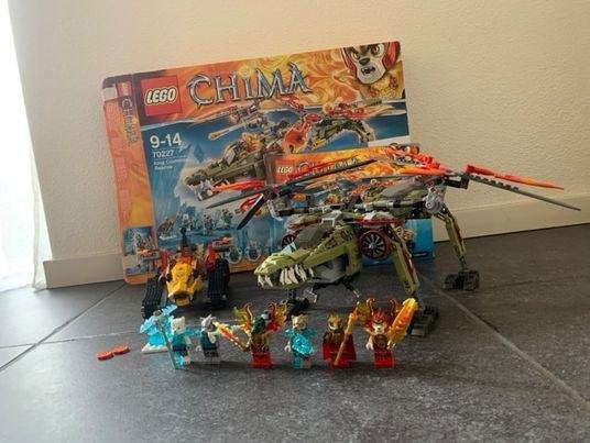 lego chima 70227, Ophalen of Verzenden, Zo goed als nieuw