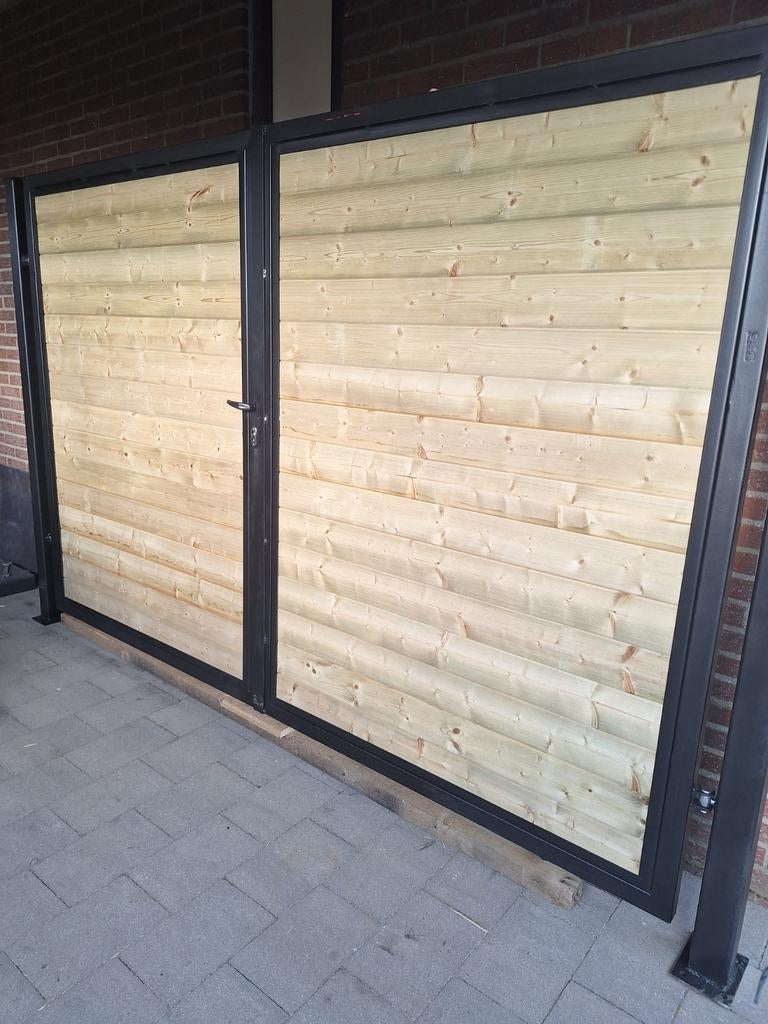 Tuinpoort, Ophalen of Verzenden, Hout, Minder dan 3 meter, 1 tot 2 meter