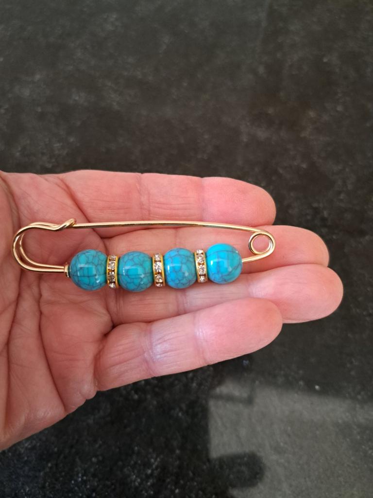 Brochespeld, Sieraden, Tassen en Uiterlijk, Broches, Ophalen of Verzenden, Nieuw, Goud, Overige materialen