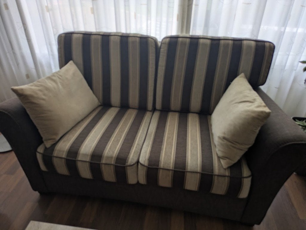 Bankstel, Huis en Inrichting, Ophalen, Gebruikt, 150 tot 200 cm, 75 tot 100 cm