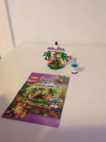 Lego Friends, de fontein van de papegaai, Lego, Friends, Ophalen of Verzenden, Zo goed als nieuw