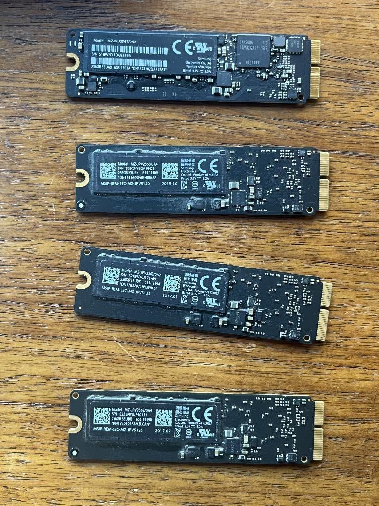 Original Apple 256GB Macbook Pro Retina SSD, Computers en Software, Harde schijven, Intern, Gebruikt, 256GB, SSD