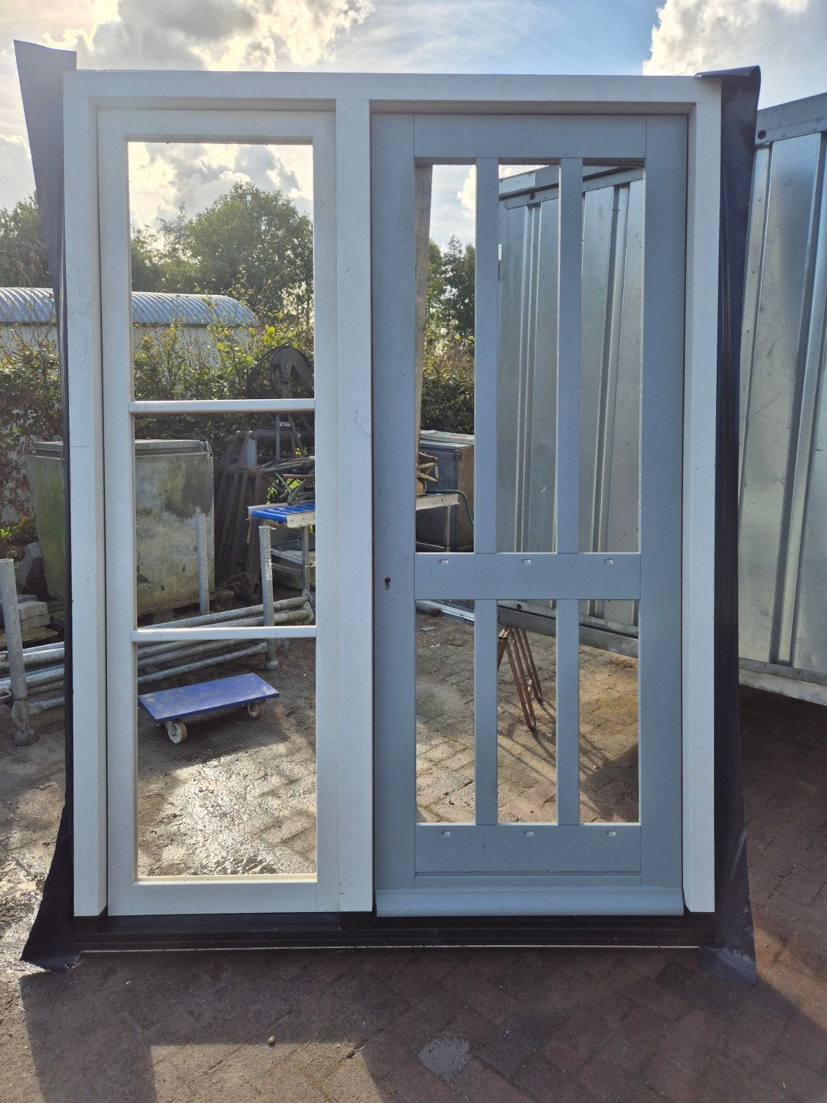 deurkozijn met deur, Ophalen, Deurkozijn, Nieuw, 150 tot 225 cm