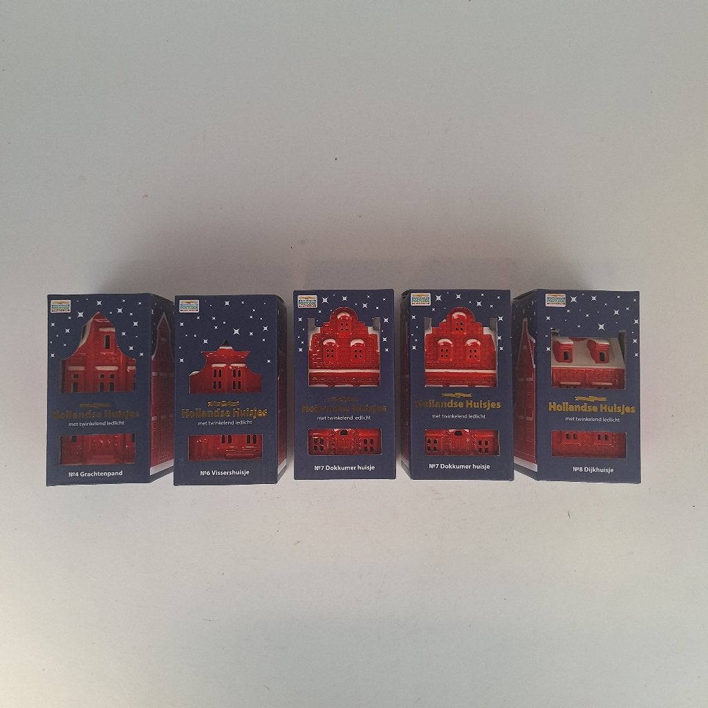 Postcode Loterij huisjes nummer 4, 6, 7, 7, 8, Diversen, Ophalen of Verzenden, Nieuw