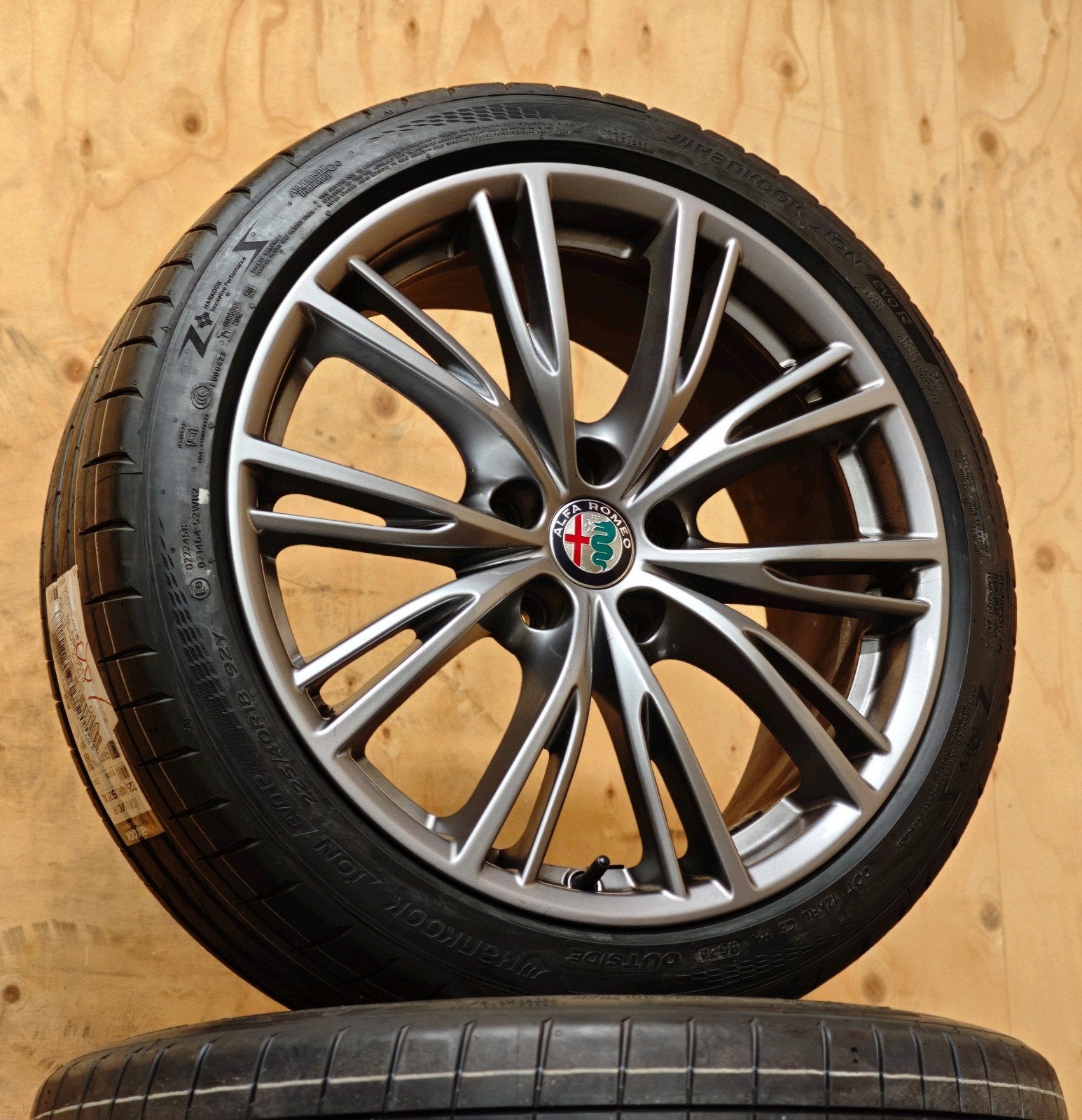 org. 18" Alfa Romeo Giulietta velgen Hankook zomerbanden, Alfa, 18 inch, Gebruikt, Alfa