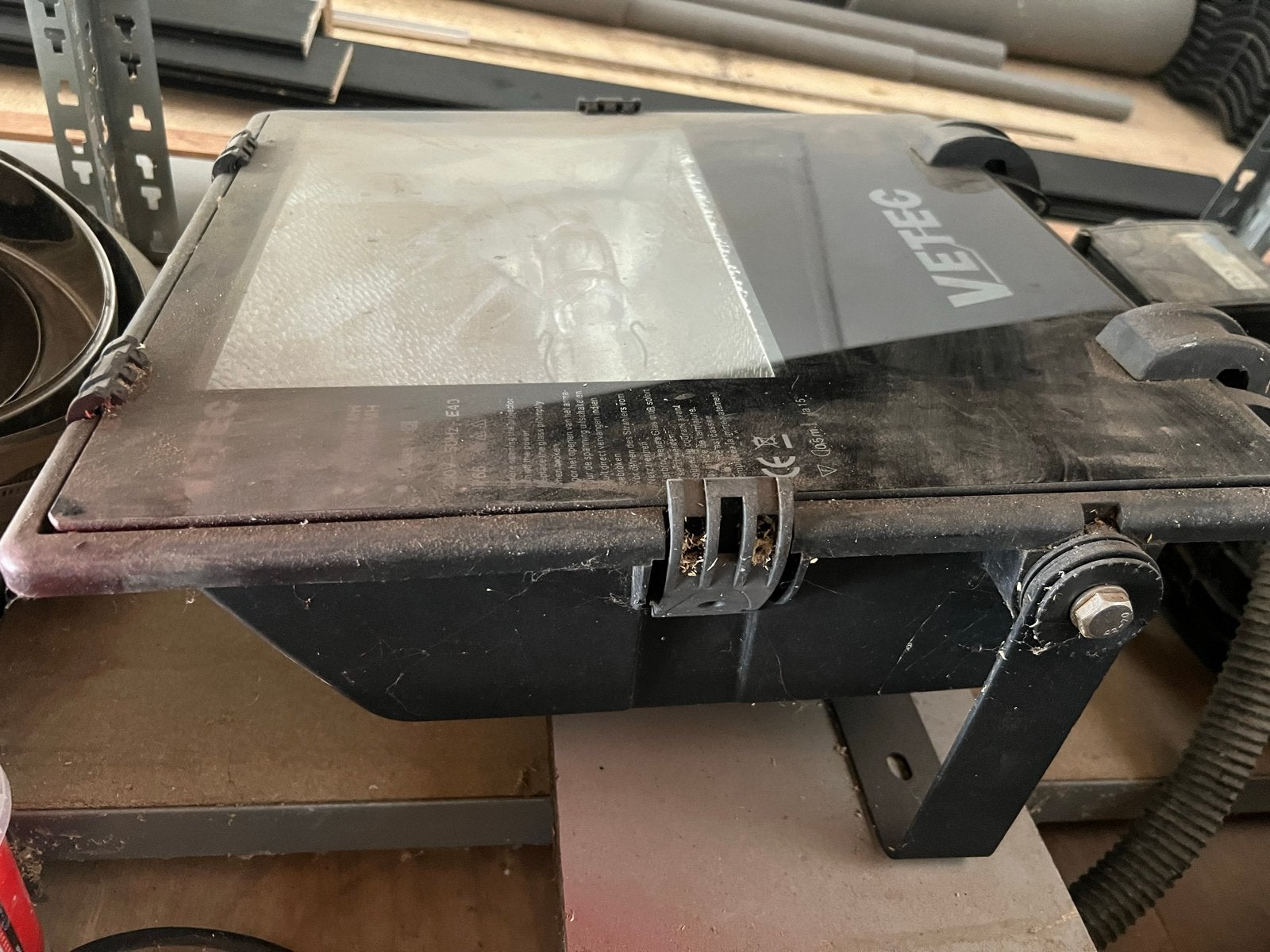 Halogeen bouwlamp voor bouwplaats verlichting, Ophalen, Gebruikt, 500 watt of meer, Lamp met armatuur