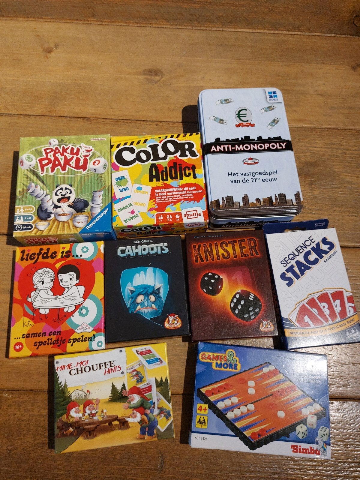 Spellen 3 euro per stuk vaste prijs, Ophalen