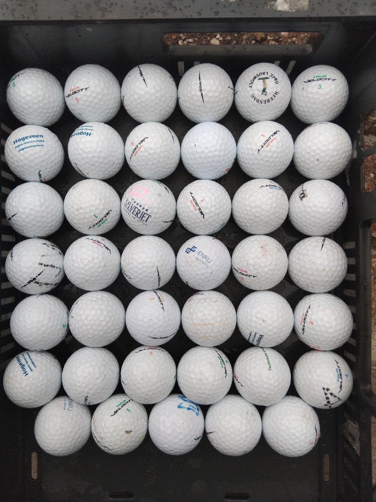 Golfballen Wilson Velocity, Ophalen of Verzenden, Gebruikt, Bal(len)