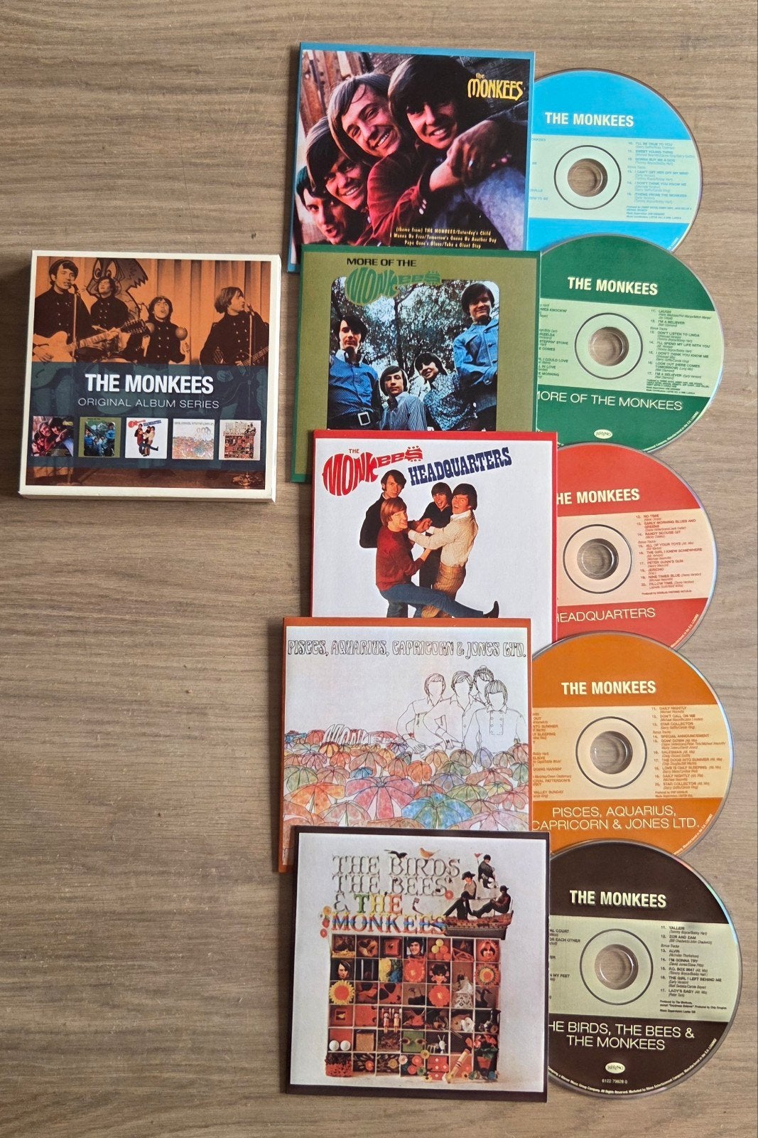 The Monkees - Original Album Series CD Boxset, Ophalen of Verzenden, Zo goed als nieuw, Pop