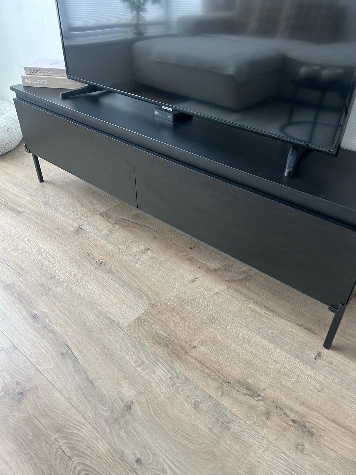 TV meubel, 150 tot 200 cm, Ophalen of Verzenden, Zo goed als nieuw, Minder dan 100 cm