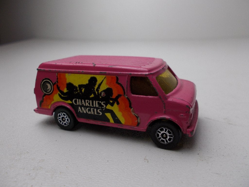 1978 Corgi Juniors 47B CHEVROLET VAN. CHARLIE'S ANGELS 1:50